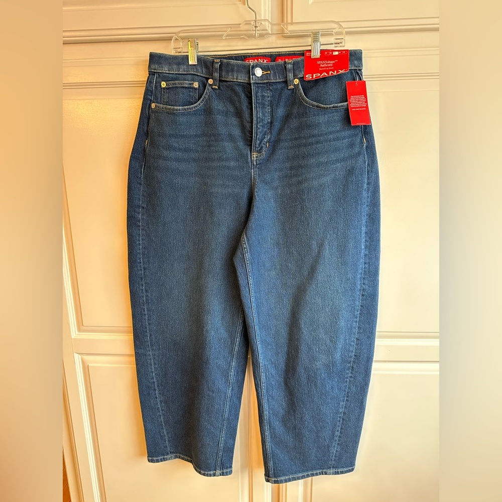 Ladies Spanx Barrel Leg jeans size XL NWT WJ110